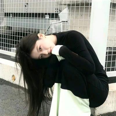 冬天的女子